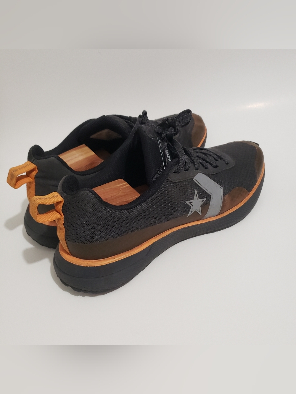 Converse Star Series BB Low Black Brown Orange Men’s 11 Sneakers 65594C - Picture 7 of 12